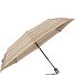  T.200 Duomatic Pocket Umbrella 28 cm Model check beige