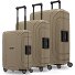 Essentials 15 walizka na 4 kółkach 3-częściowa z trzypunktowym zapięciem Model cool beige