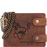  Montenegro Wallet RFID Leather 12 cm Model horse