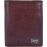  Japan Portfel Ochrona RFID Skórzany 9 cm Model cognac