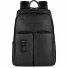  Harper Backpack RFID Leather 40 cm Laptop Compartment Model black