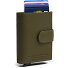  Hollis Portfel Ochrona RFID Skóra 10 cm Model olive green