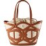  Azzu Shopper Bag Skórzany 47 cm Model cognac brown