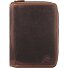  Vintage Etui na dowód osobisty Skórzany 9.5 cm Model brown