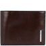  Blue Square Etui na karty kredytowe Skóra 12 cm Model brown
