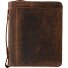  Montenegro Folder uczelniany Skórzany 34 cm Model braun