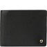  Roccia Portfel Ochrona RFID Skórzany 12.5 cm Model schwarz