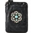  Tosca Portfel Ochrona RFID Skóra 13 cm Model nero