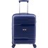  3800 4 kółka Walizka kabinowy 55 cm z plisą rozprężną Model dark blue