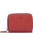  Vika Portfel Ochrona RFID Skórzany 7.5 cm Model red
