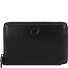  Arezzo Etui na karty kredytowe Ochrona RFID Skórzany 11.5 cm Model schwarz