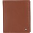  Portfel polo RFID skórzany 10 cm Model cognac