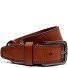  Manovo Pas Skórzany Model cognac | 95 cm