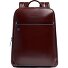  Blue Square Plecak Ochrona RFID Skórzany 37 cm Komora na laptopa Model mahogany
