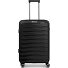  London 4 kółka Walizka M 65 cm z plisą rozprężną Model black