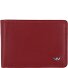  Polo Portfel Ochrona RFID Skóra 11 cm Model rot
