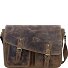 Vintage Posłaniec Skórzany 40 cm Komora na laptopa Model brown Vintage Posłaniec Skórzany 40 cm Komora na laptopa Model brown