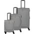 Umbria 4 kółka Zestaw walizek 3-części z plisą rozprężną Model smoky grey Umbria 4 kółka Zestaw walizek 3-części z plisą rozprężną Model smoky grey