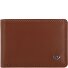  Polo Portfel Ochrona RFID Skóra 10 cm Model cognac