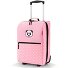  Wózek dziecięcy 2-kołowy kabinowy 43 cm Model panda dots pink