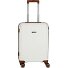  Graz 4 kółka Walizka kabinowy S 55 cm Model weiss-braun