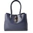  Goccia Shopper Bag M Skórzany 33 cm Model ink blue