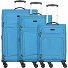 Travel Line 9204 4 kółka Zestaw walizek 3-części Model blau