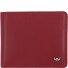  Polo Wallet RFID Leather 11 cm Model rot