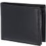  Leather Portfel Ochrona RFID Skóra 12 cm Model schwarz-windrose 2.0