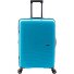  1700 4 kółka Walizka 68 cm z plisą rozprężną Model turquoise