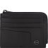  Akron Etui na karty kredytowe Ochrona RFID Skórzany 11.5 cm Model black
