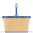  Carrybag Shopper Bag 48 cm Model raffia blue