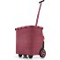  Walizka na zakupy 47.5 cm Model twist maroon