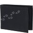  New Cryptan Portfel Ochrona RFID 11 cm Model schwarz-footsteps 2.0grey