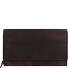  Destressed Portfel Ochrona RFID Skórzany 13 cm Model teak brown