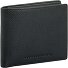  Voyager Portfel Ochrona RFID Skórzany 11 cm Model black