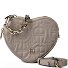  Fashion Mini Torba Torba na ramię Skóra 14 cm Model alpaca beige