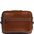  Blue Square Torba na ramię Ochrona RFID Skórzany 25 cm Model brown