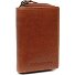  Sionel Portfel Ochrona RFID Skórzany 7.5 cm Model cognac