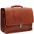  Glenwood Briefcase Messenger Skórzany 42 cm Komora na laptopa Model cognac