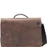  Richmond Messenger Leather 40 cm Laptop Compartment Model dark brown