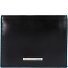  Niebieski kwadratowy portfel skórzany 11 cm Model black