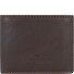  Lary Portfel Skórzany 10 cm Model brown