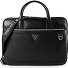  Monaco Teczka Skórzany 38 cm Komora na laptopa Model black