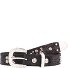  Pasek z ćwiekami skóra Model black | 95 cm