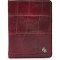  Etui na karty kredytowe Ochrona RFID Skórzany 10 cm Model red