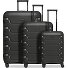  Edition 01 4 kółka Zestaw walizek 3-części z plisą rozprężną Model black
