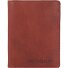  Vintage Washed Leather Wallet 10 cm Model chestnut