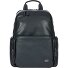  Torino Plecak skórzany 45 cm Komora na laptopa Model navy
