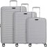  Travel Line 4500 4 kółka Zestaw walizek 3-części z plisą rozprężną Model grey